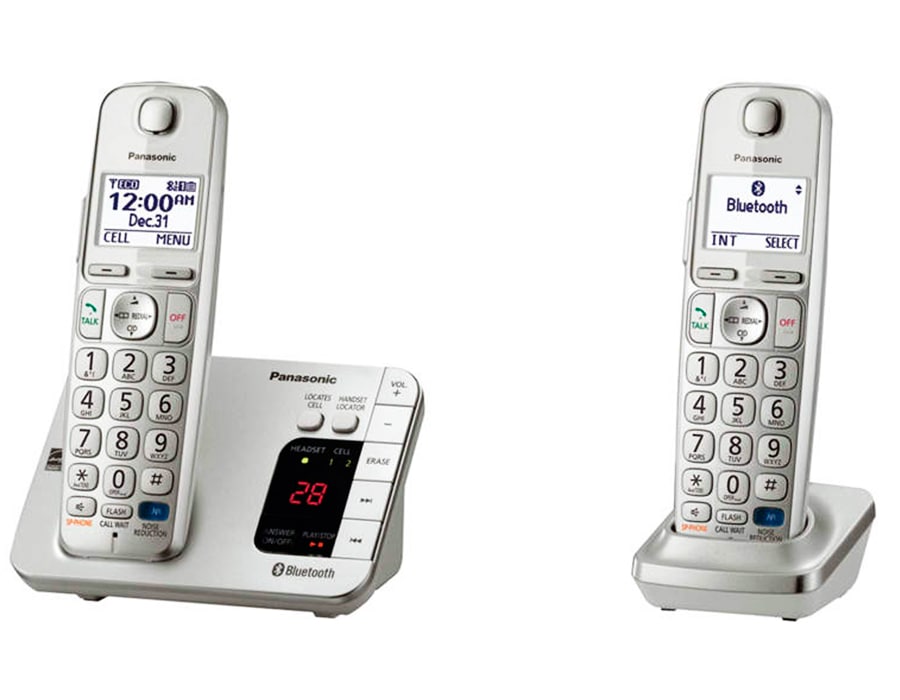12 مدل تلفن بی‌سیم پاناسونیک با دو گوشی و قابلیت کنفرانس