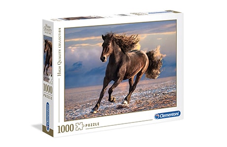 پازل 1000 تکه کلمنتونی مدل اسب آزاد کد 39420